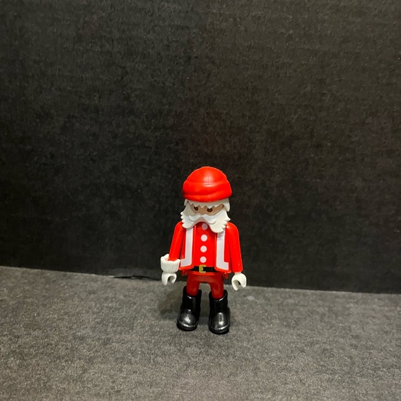 Playmobil Christmas Santa Claus 1986 collectible ST Nick white beard vintage - Picture 3 of 6